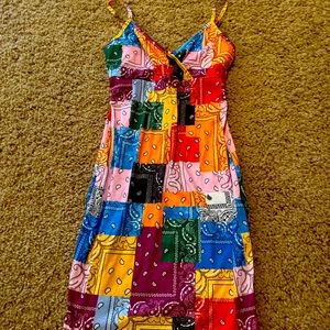 Patchwork dress size 2